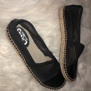 Leather espadrilles